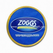Promotional Nylon Flying Disc/Frisbee, Any Size/Color is Available, with Large Logo Space images