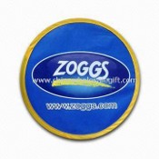 Promocional Nylon Flying Disc/Frisbee, qualquer tamanho/cor está disponível, com grande espaço de logotipo images