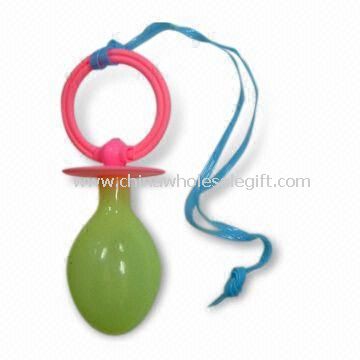 Plaything Nipples with Rope at the End, Made of Plastic