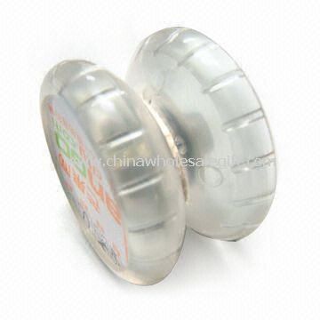 Promotional Plastic Yo-yo Ball Toy with Logo Space, Can Play Tricks