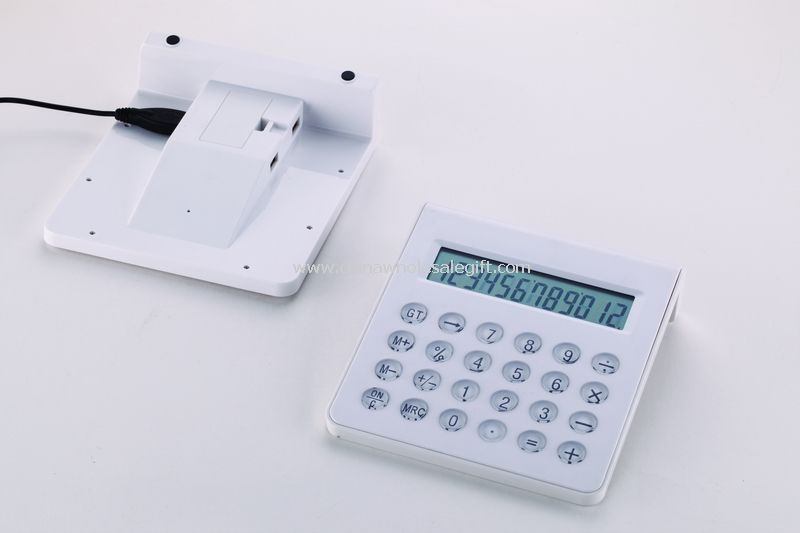 12 Digit Calculator with USB Hub