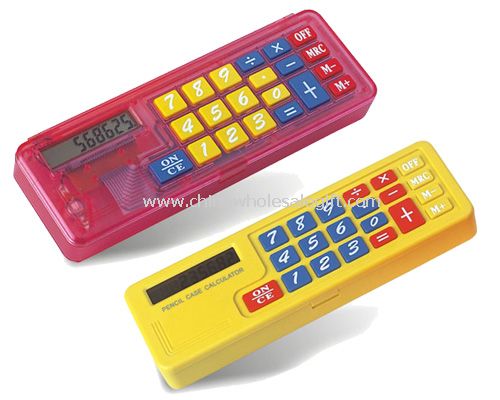 8 Digits Pencil Box Calculator