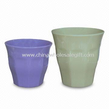 Color Melamine Cup with Tasteless and Nontoxic Features, Available in Various Designs