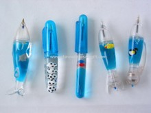 Fantaisie Pen de graisse liquide acrylique avec flotteur attrayant images