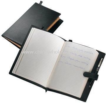 Organizador de la cubierta de la PU con imán Notebook