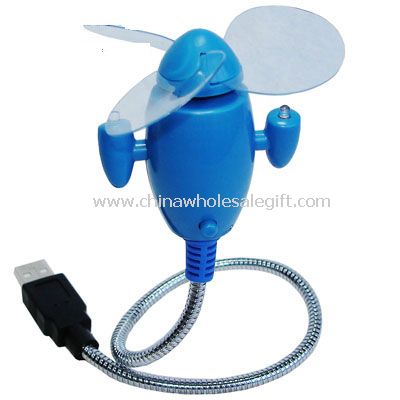 2 en 1 USB ventilador y la luz