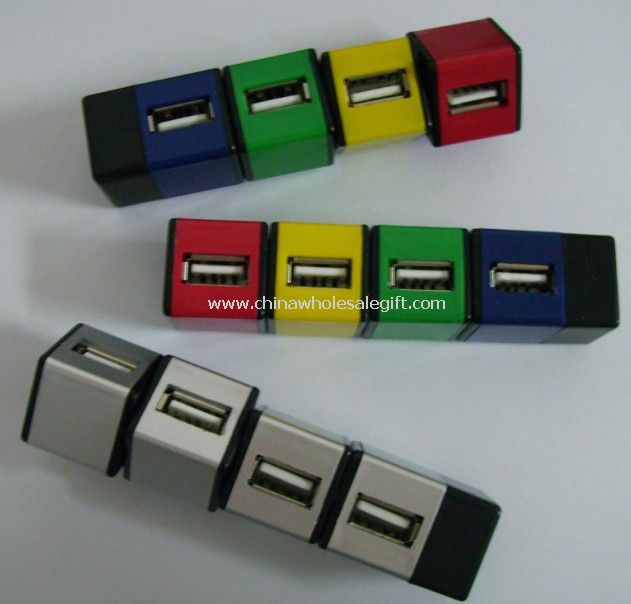 Hub USB cubo