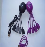 Schlank-4 Anschlüsse-USB-Hub