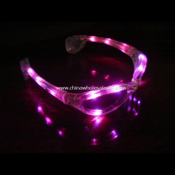 LED-es vaku ajándék kigyullad napszemüveg