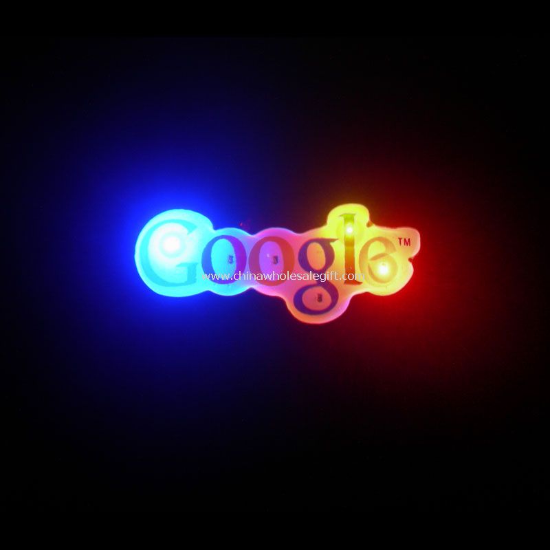 LED Badge With 4 Color Logo