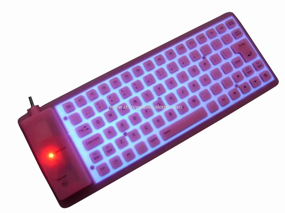 85-Key EL fleksibelt tastatur