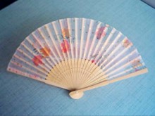 Bambus-Hand-Fan images