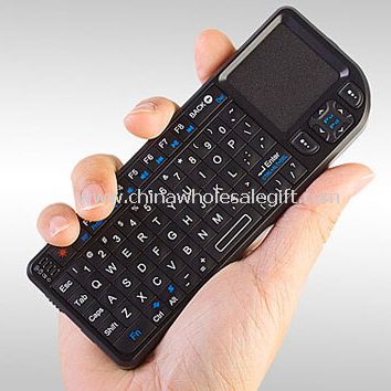 2.4 G Ultra Mini trådløst tastatur med Touchpad