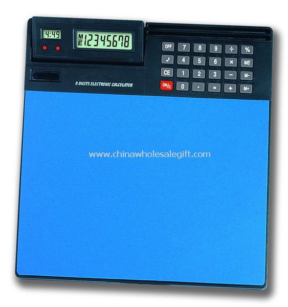 8 digits calculator mouse pad