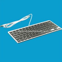 Schlanke Tastatur mit 78 Tasten images