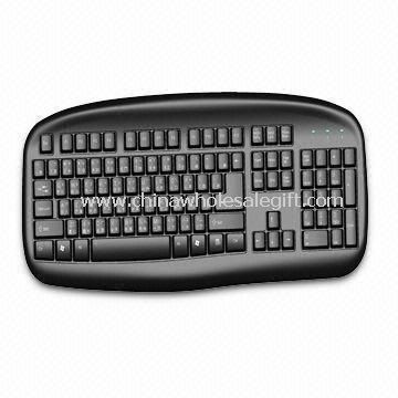 Ergonomisk utformede standardtastatur