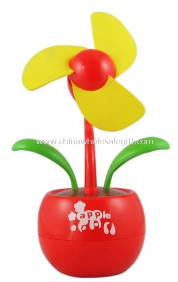 Flor de maçã USB Mini ventilador
