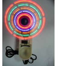 Ventilador plegable Mini LED con elemento de amarre images