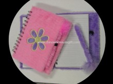 Plush Notebook with Pen images