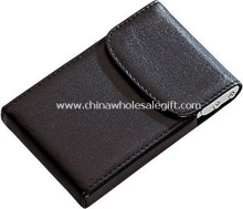PU leather business card holder images