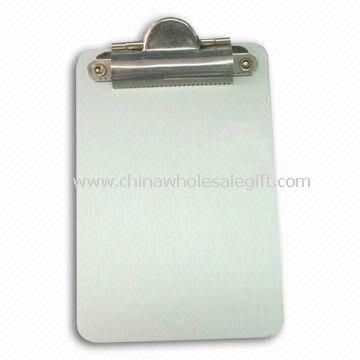 Aluminum Clipboard with Anodized Finish and Metal Clip