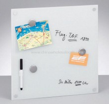 Glass memo board for office images