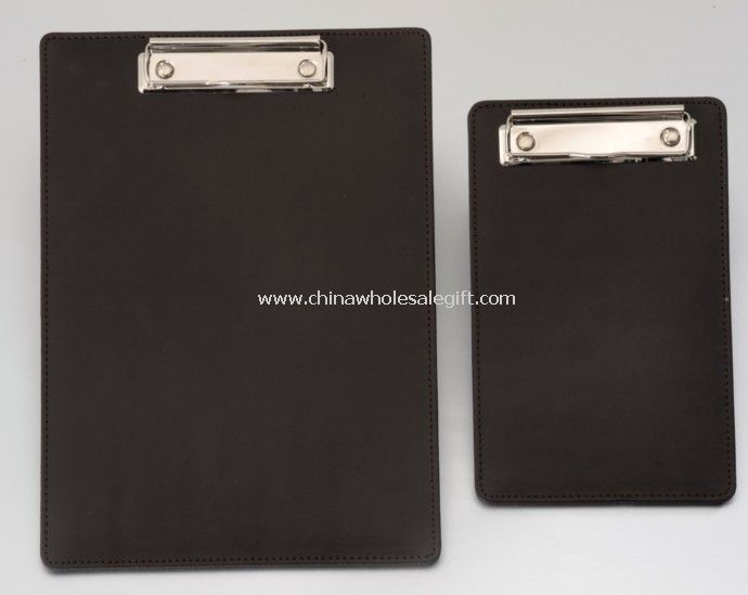 Leather clipboard