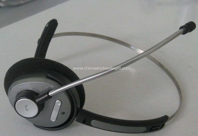 Ikat kepala Bluetooth Headset dengan mikrofon