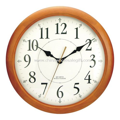 Quartz Wooden Wall Clock