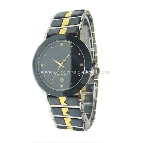 Tungsten & Ceramic Watch