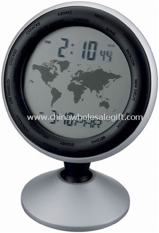 DeskTop World Time Alarm Clock