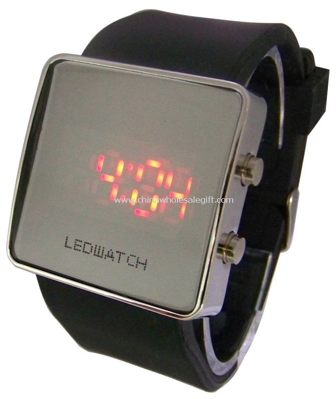Fashion LED Silica Gel Digital Watch