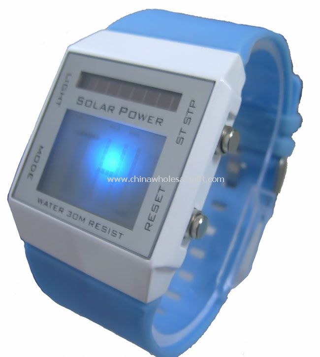 Napelemes LED Watch