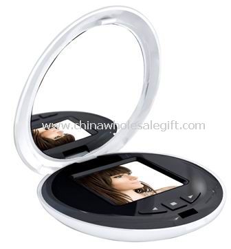 1,5 pollici Mini Digital Photo Frame con specchio e cordino