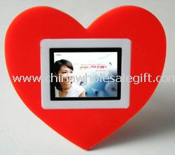 2.4 inch Heart Shaped Mini Digital Photo Frame