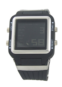 LCD sportovní hodinky