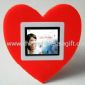 2.4 tommen hjertet formet Mini Digital Foto rammen small picture