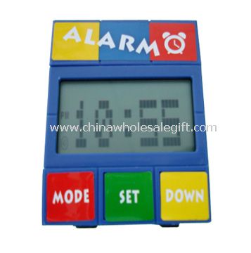 LCD Alarm Cube Clock