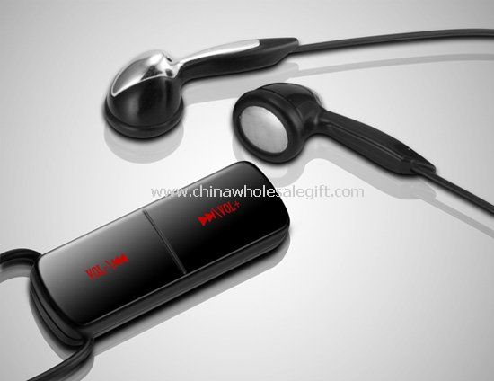 Colar mini MP3 Player com Touchpad