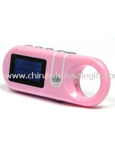 Esporte chaveiro MP3 Player