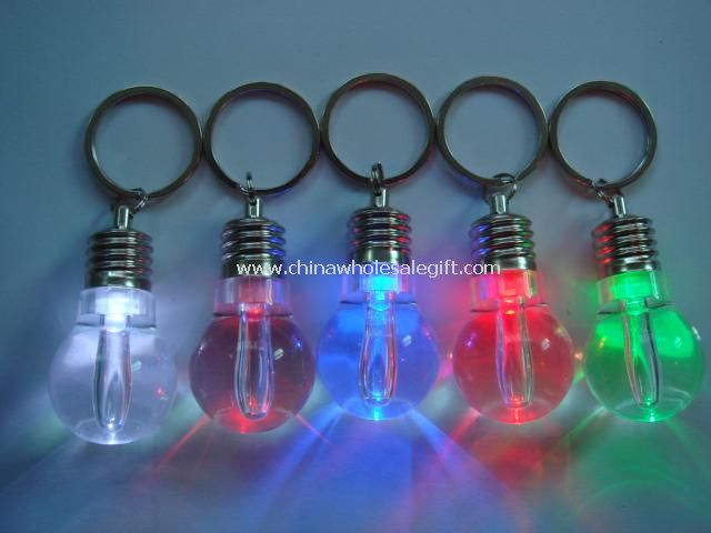 Bulb Shape Keychain USB Flash Drive