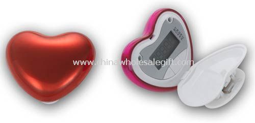Mini heart Pedometer