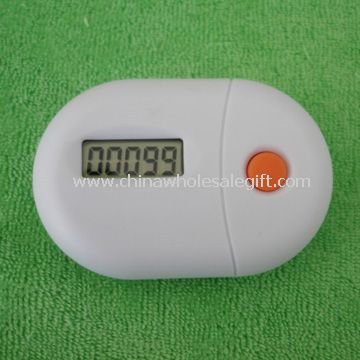 One Button Count Step Pedometer
