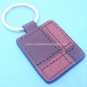 Various Shapes Leather Keychain images
