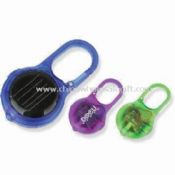 الطاقة الشمسية ضوء الصمام مع Carabiner images