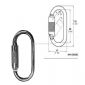 Stahl Karabiner small picture