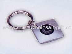Keychain with compass