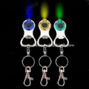 Bottle Opener Carabiner LED Light Keychain images