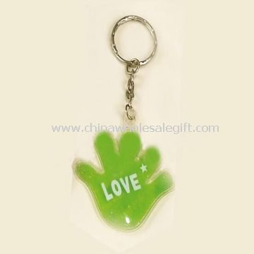 pvc oiling keychain