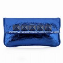 Shiny Blue Clutch Bag images